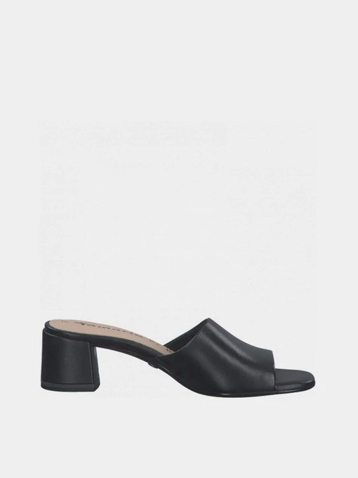 Шлёпанцы Tamaris модель 1-1-27204-28 003 BLACK LEATHER Фото