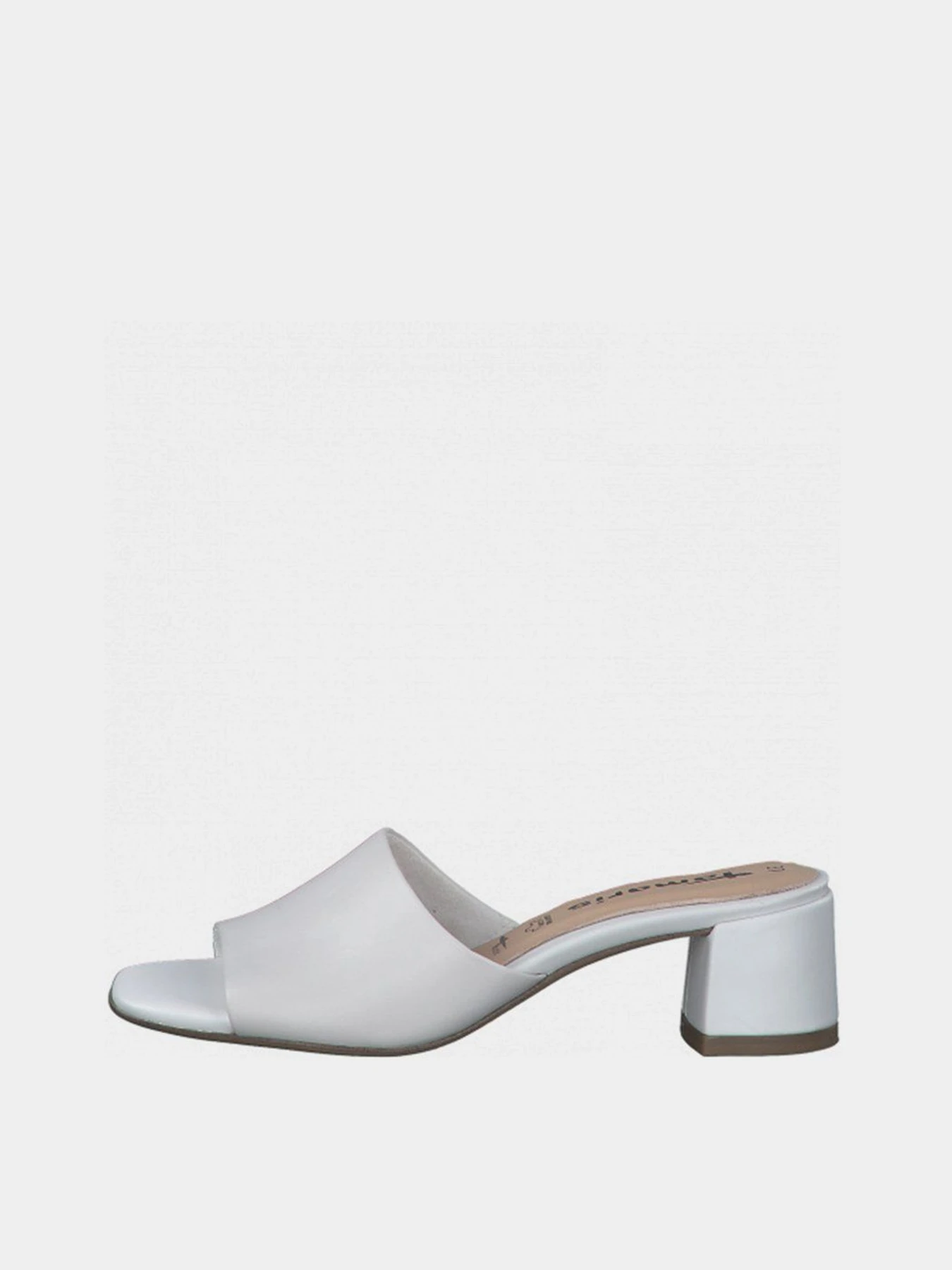 Шлёпанцы Tamaris модель 1-1-27204-28 117 WHITE LEATHER Фото