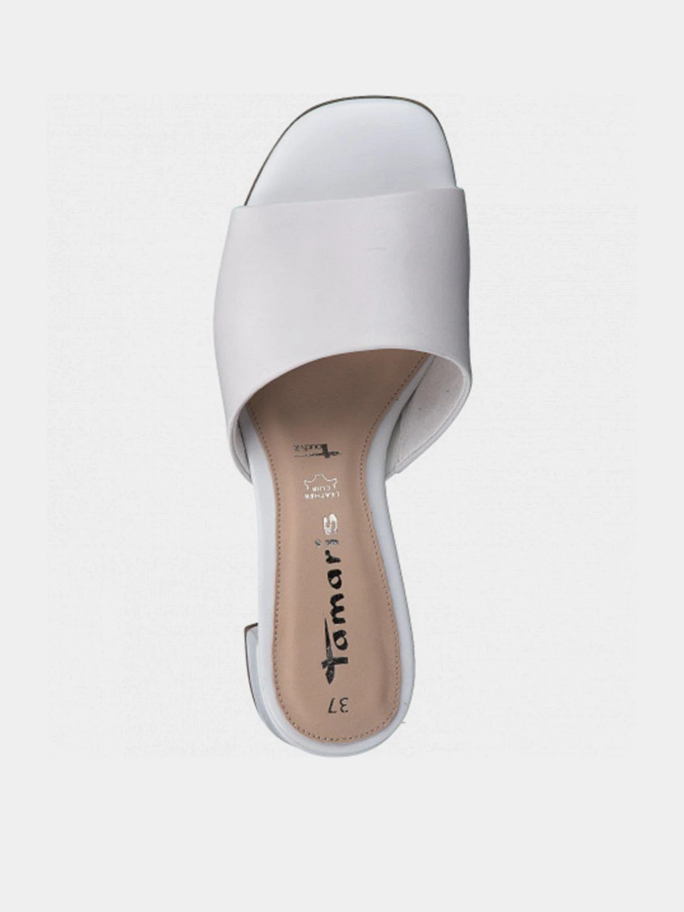 Шлёпанцы Tamaris модель 1-1-27204-28 117 WHITE LEATHER Фото