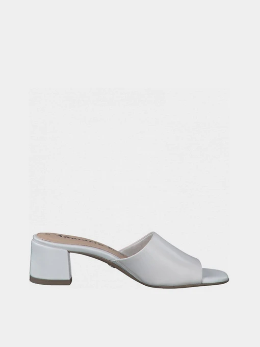 Шлёпанцы Tamaris модель 1-1-27204-28 117 WHITE LEATHER Фото
