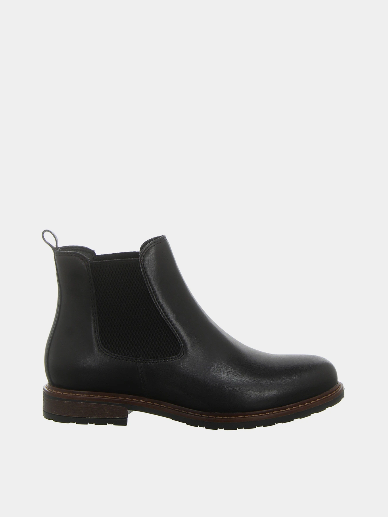 Ботинки и сапоги Tamaris модель 1-1-25056-29 003 BLACK LEATHER Фото