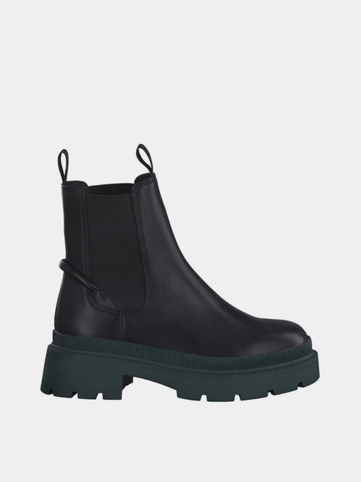Ботинки и сапоги Tamaris модель 1-1-25405-29 071 BLACK/DK.GREEN Фото