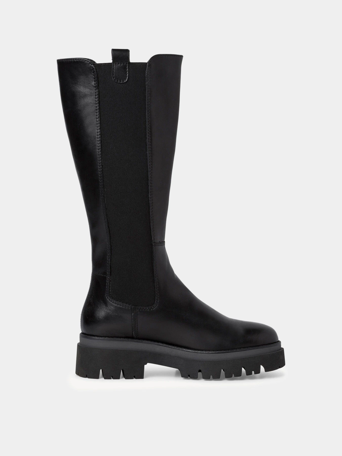 Ботинки и сапоги Tamaris модель 1-1-25632-29 003 BLACK LEATHER Ботинки и сапоги Tamaris модель 1-1-25632-29 003 BLACK LEATHER Фото