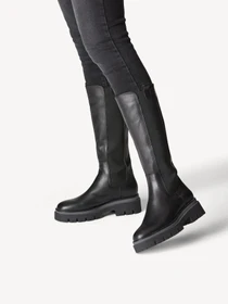 Ботинки и сапоги Tamaris модель 1-1-25632-29 003 BLACK LEATHER Фото