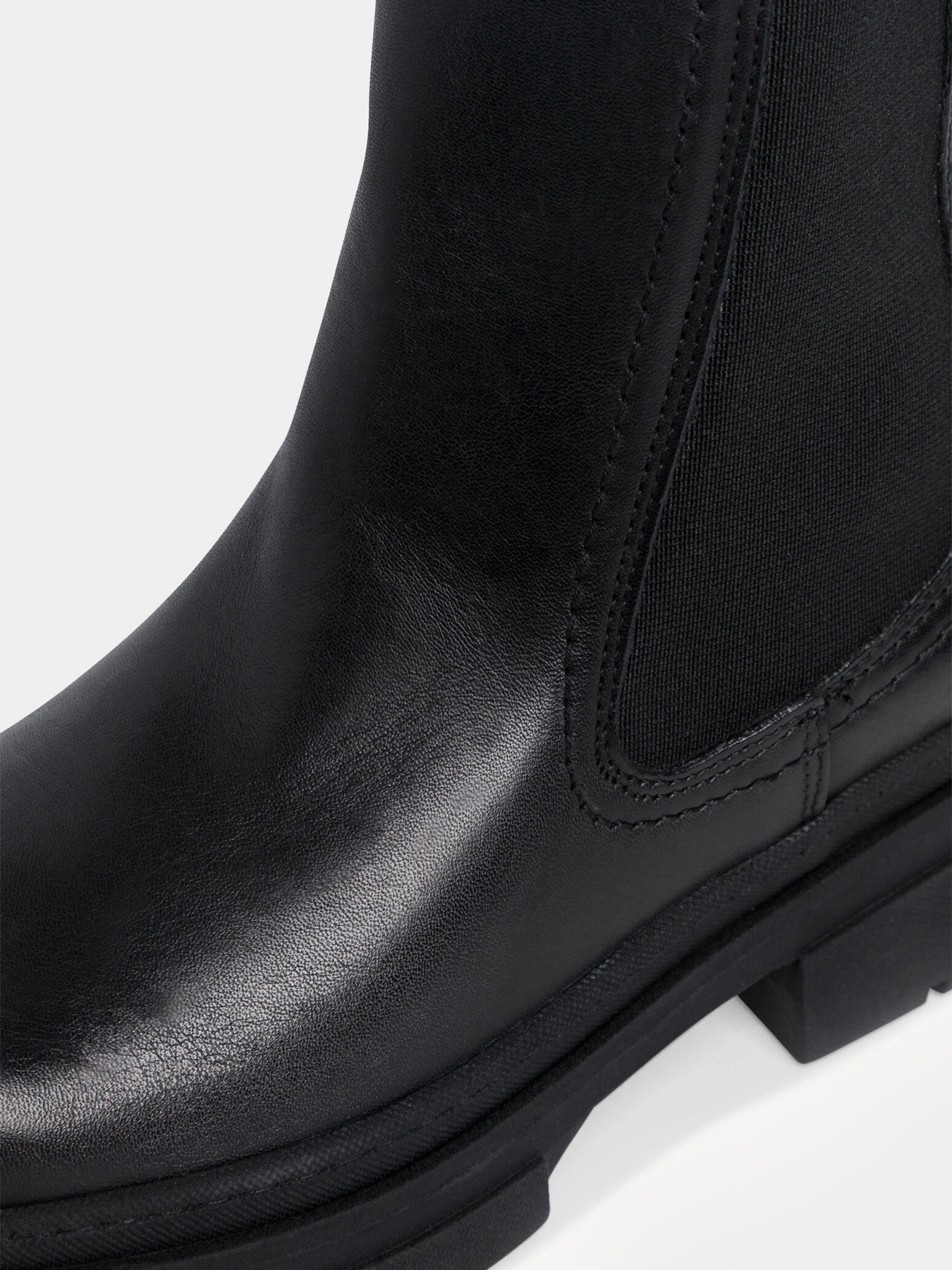 Ботинки и сапоги Tamaris модель 1-1-25901-29 003 BLACK LEATHER Фото