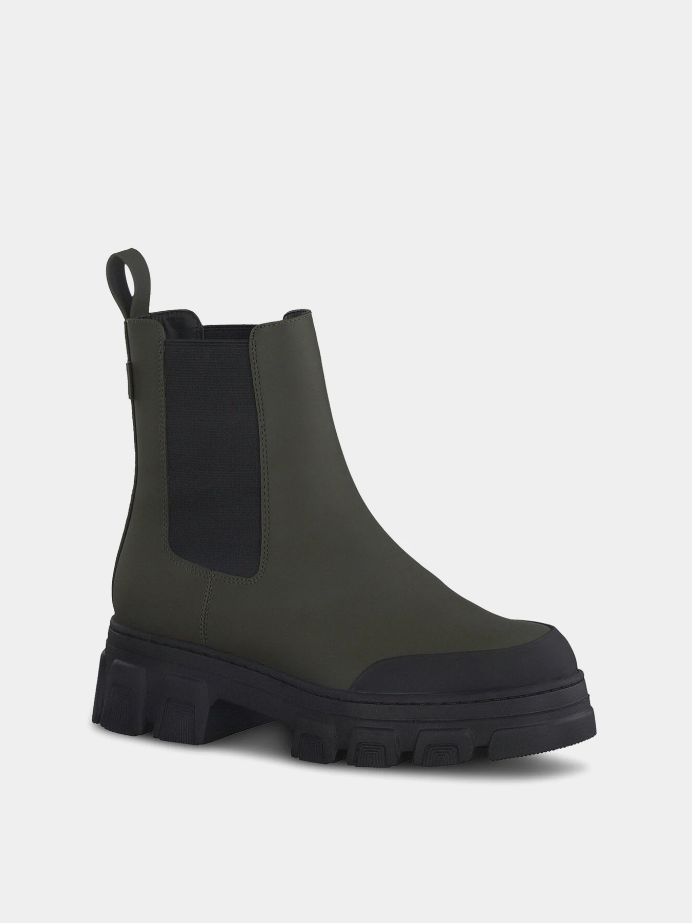 Ботинки и сапоги Tamaris модель 1-1-25921-29 710 OLIVE/BLACK Фото