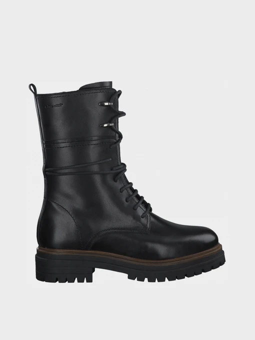 Ботинки и сапоги Tamaris модель 1-1-26208-37 003 BLACK LEATHER Фото