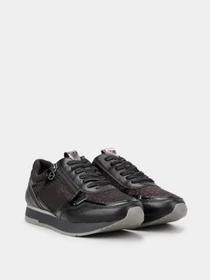 Кроссовки Tamaris модель 1-1-23603-20 085 BLACK UNI COMB Фото