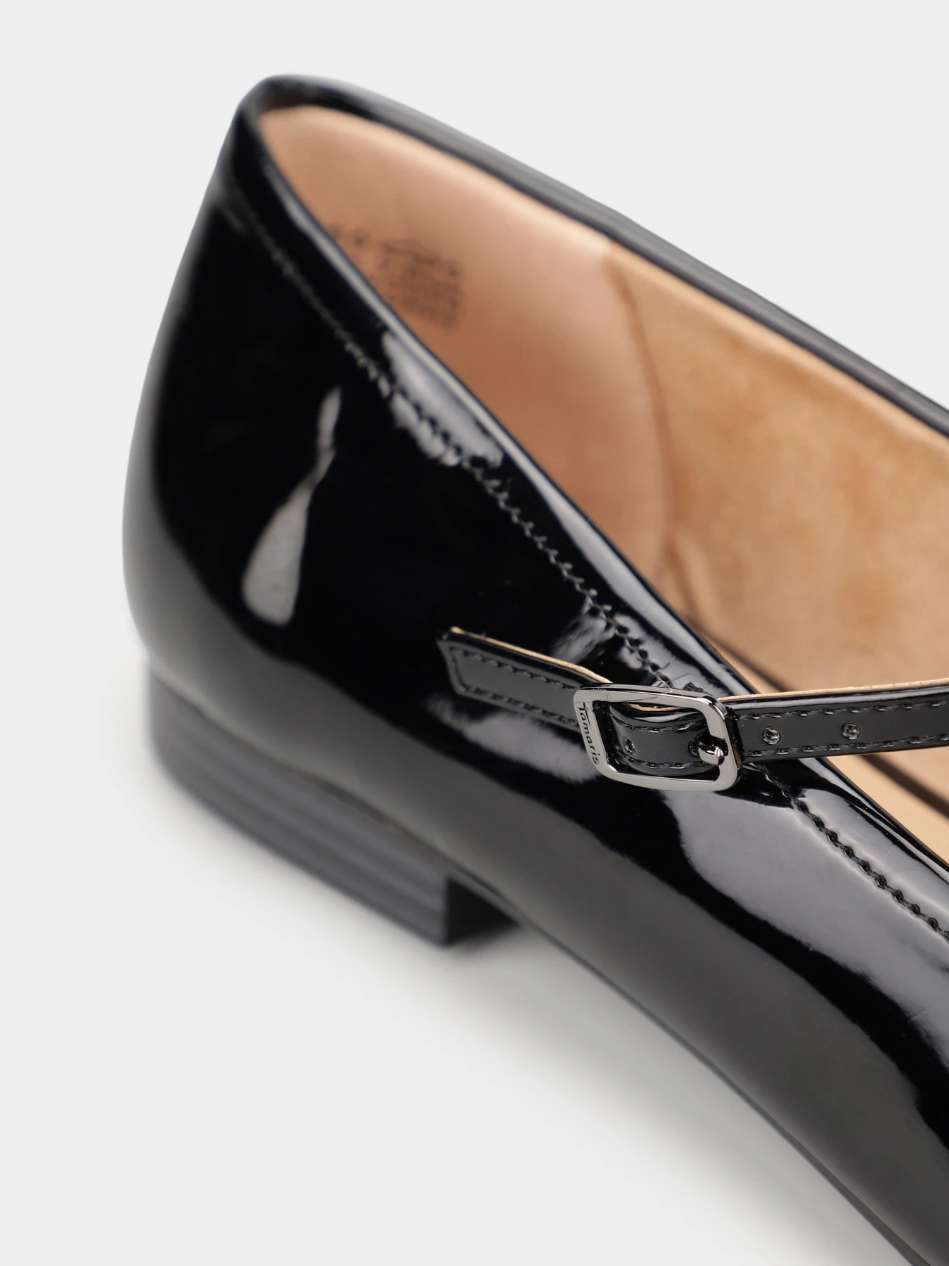 Туфли и лоферы Tamaris модель 1-1-24214-20 018 BLACK PATENT Туфли и лоферы Tamaris модель 1-1-24214-20 018 BLACK PATENT Фото