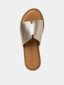 Шлёпанцы Tamaris модель 1-1-27135-20 909 LIGHT GOLD Фото