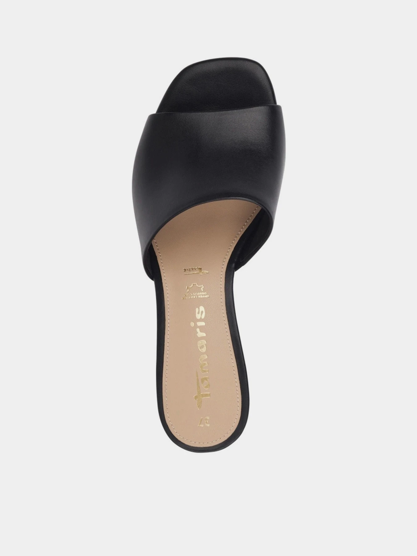 Шлёпанцы Tamaris модель 1-1-27204-20 003 BLACK LEATHER Фото