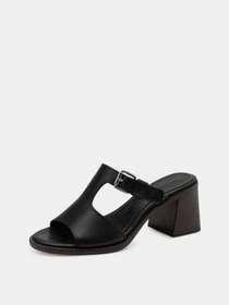 Шлёпанцы Tamaris модель 1-1-27206-20 003 BLACK LEATHER Фото