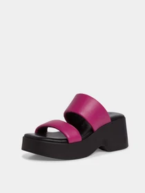 Шлёпанцы Tamaris модель 1-1-27227-20 519 FUXIA/BLACK Фото