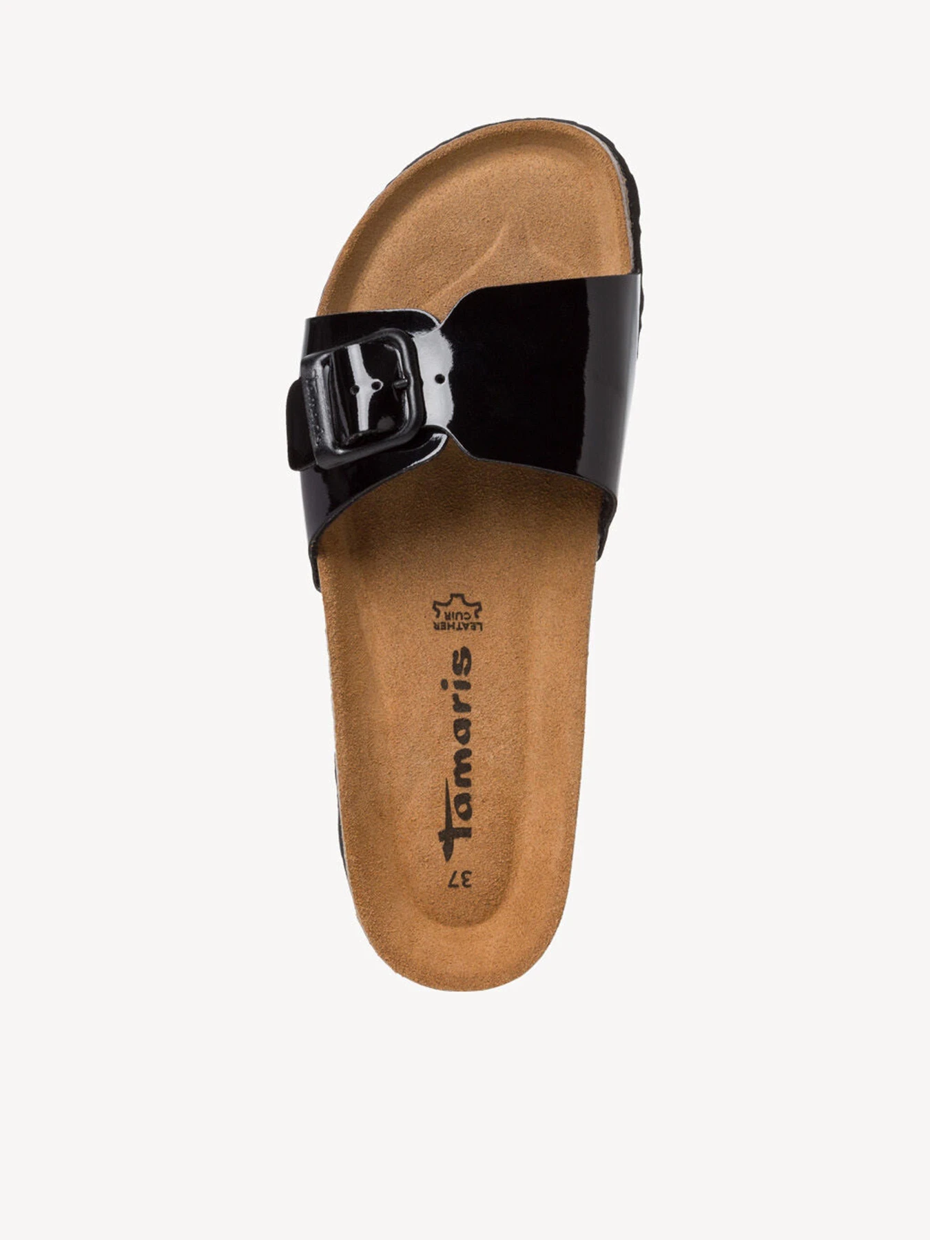 Шлёпанцы Tamaris модель 1-1-27520-20 018 BLACK PATENT Фото