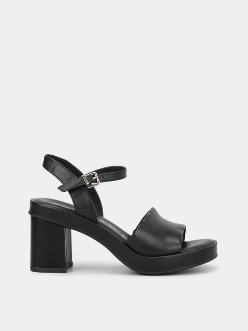 Босоніжки Tamaris модель 1-1-28075-20 003 BLACK LEATHER Фото