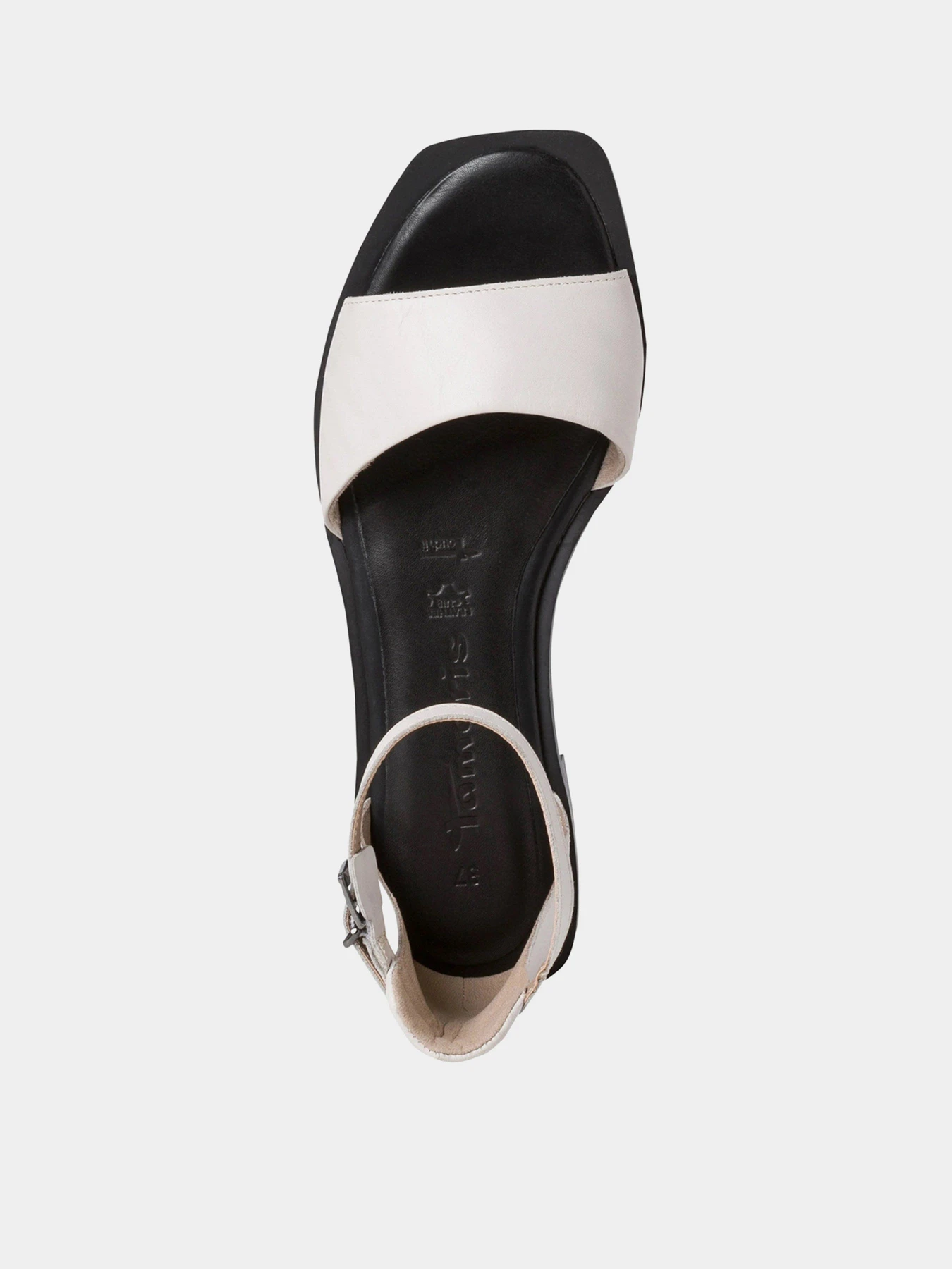 Сандалии Tamaris модель 1-1-28192-20 117 WHITE LEATHER Сандалии Tamaris модель 1-1-28192-20 117 WHITE LEATHER Фото