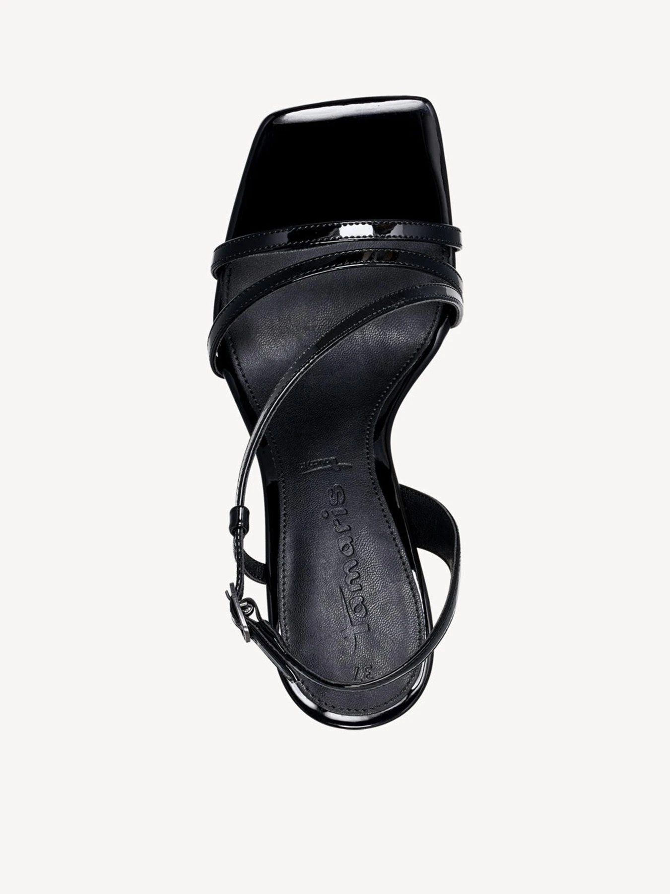 Босоніжки Tamaris модель 1-1-28357-20 018 BLACK PATENT Босоніжки Tamaris модель 1-1-28357-20 018 BLACK PATENT Фото
