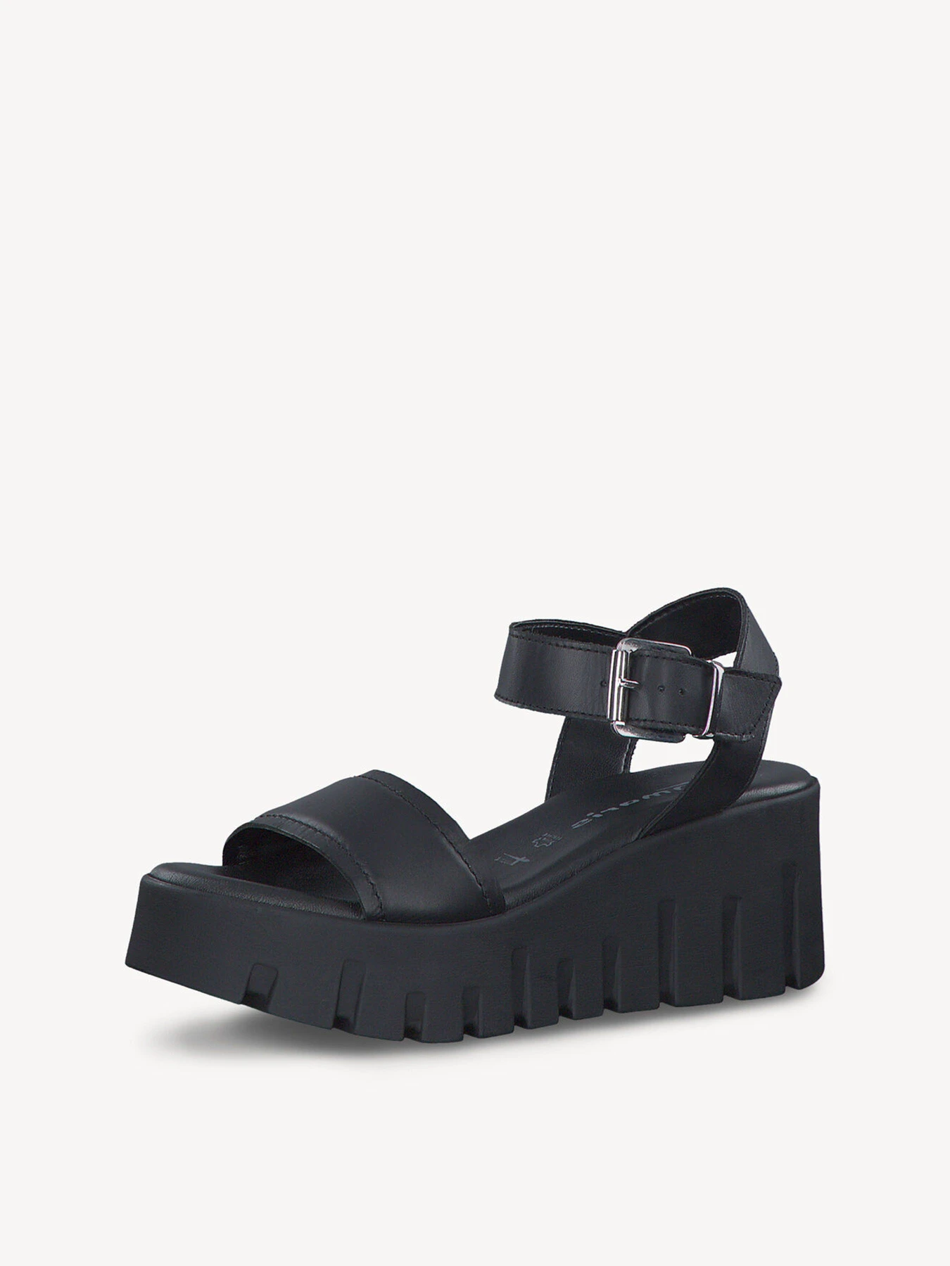 Босоножки Tamaris модель 1-1-28712-20 003 BLACK LEATHER Босоножки Tamaris модель 1-1-28712-20 003 BLACK LEATHER Фото