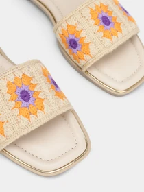 Шлёпанцы Tamaris модель 1-1-27142-30 402 BEIGE COMB Фото