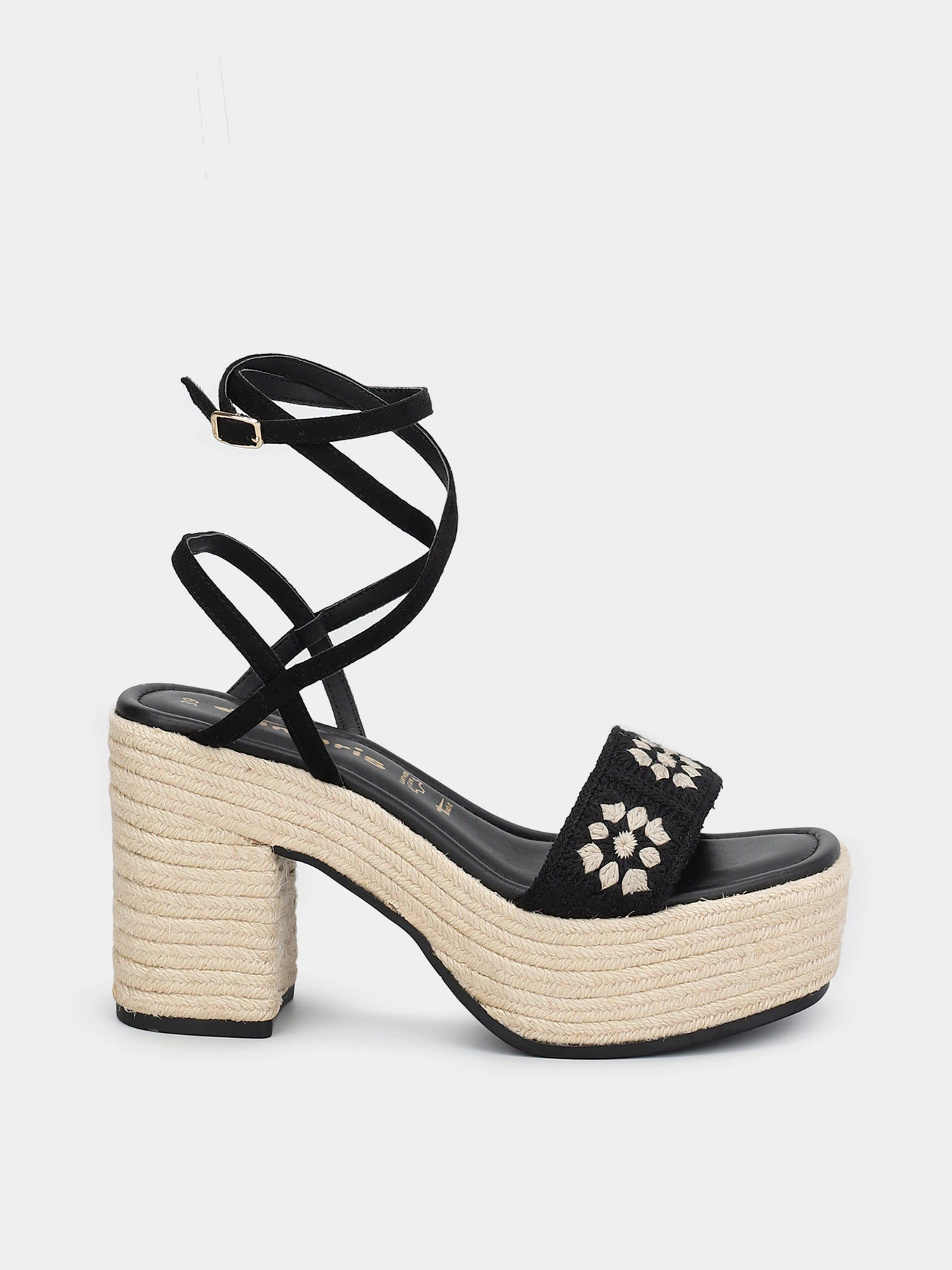 Босоножки Tamaris модель 1-1-28035-30 098 BLACK COMB Фото