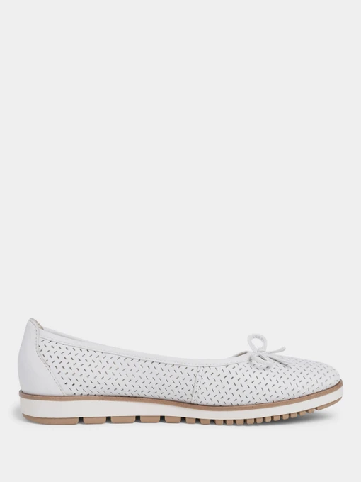 Туфли и лоферы Tamaris модель 1-1-22121-26 117 WHITE LEATHER Фото