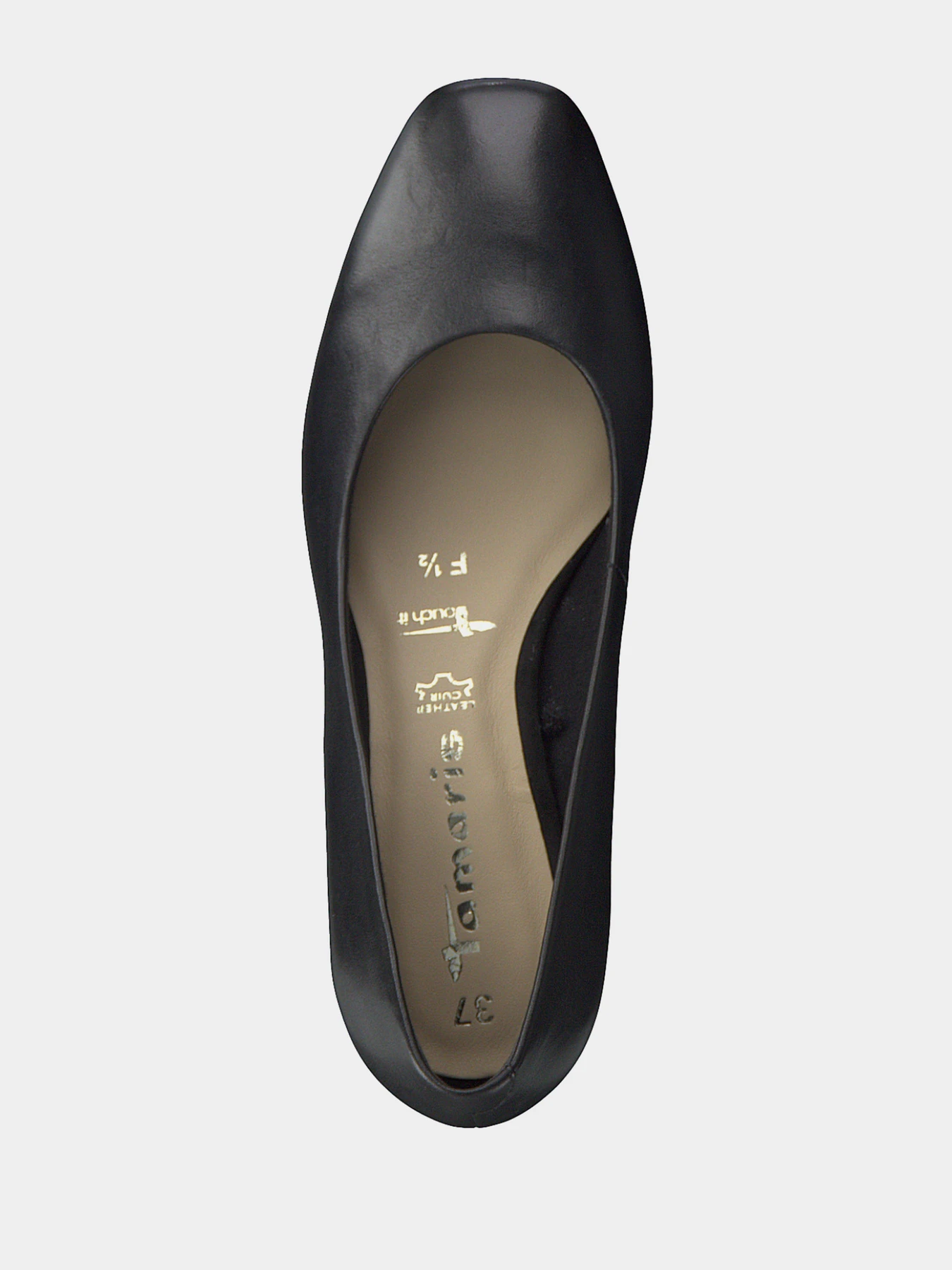 Туфли и лоферы Tamaris модель 1-1-22424-26 003 BLACK LEATHER Фото