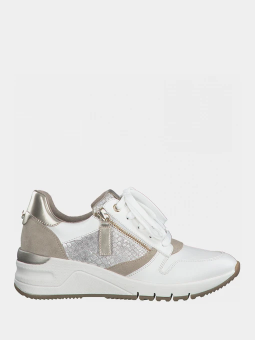 Кроссовки Tamaris модель 1-1-23702-26 228 WHT/LT.GOLD CO Фото