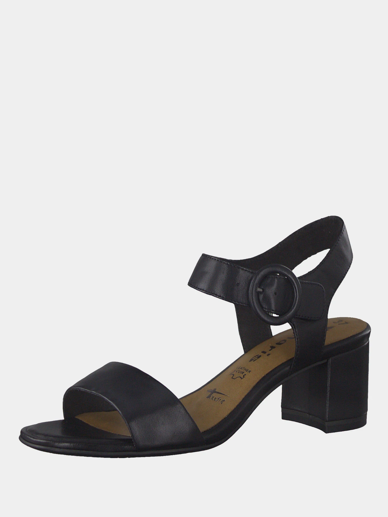 Босоножки Tamaris модель 1-1-28324-26 003 BLACK LEATHER Босоножки Tamaris модель 1-1-28324-26 003 BLACK LEATHER Фото