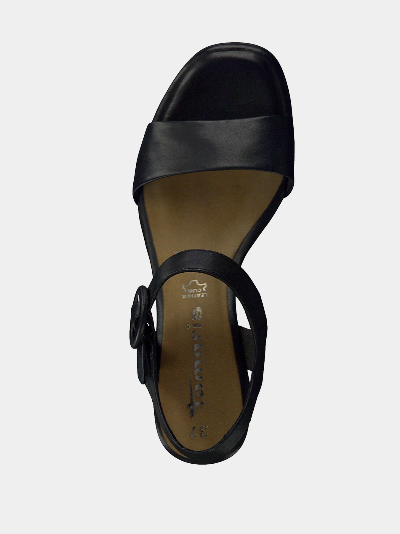 Босоножки Tamaris модель 1-1-28324-26 003 BLACK LEATHER Босоножки Tamaris модель 1-1-28324-26 003 BLACK LEATHER Фото