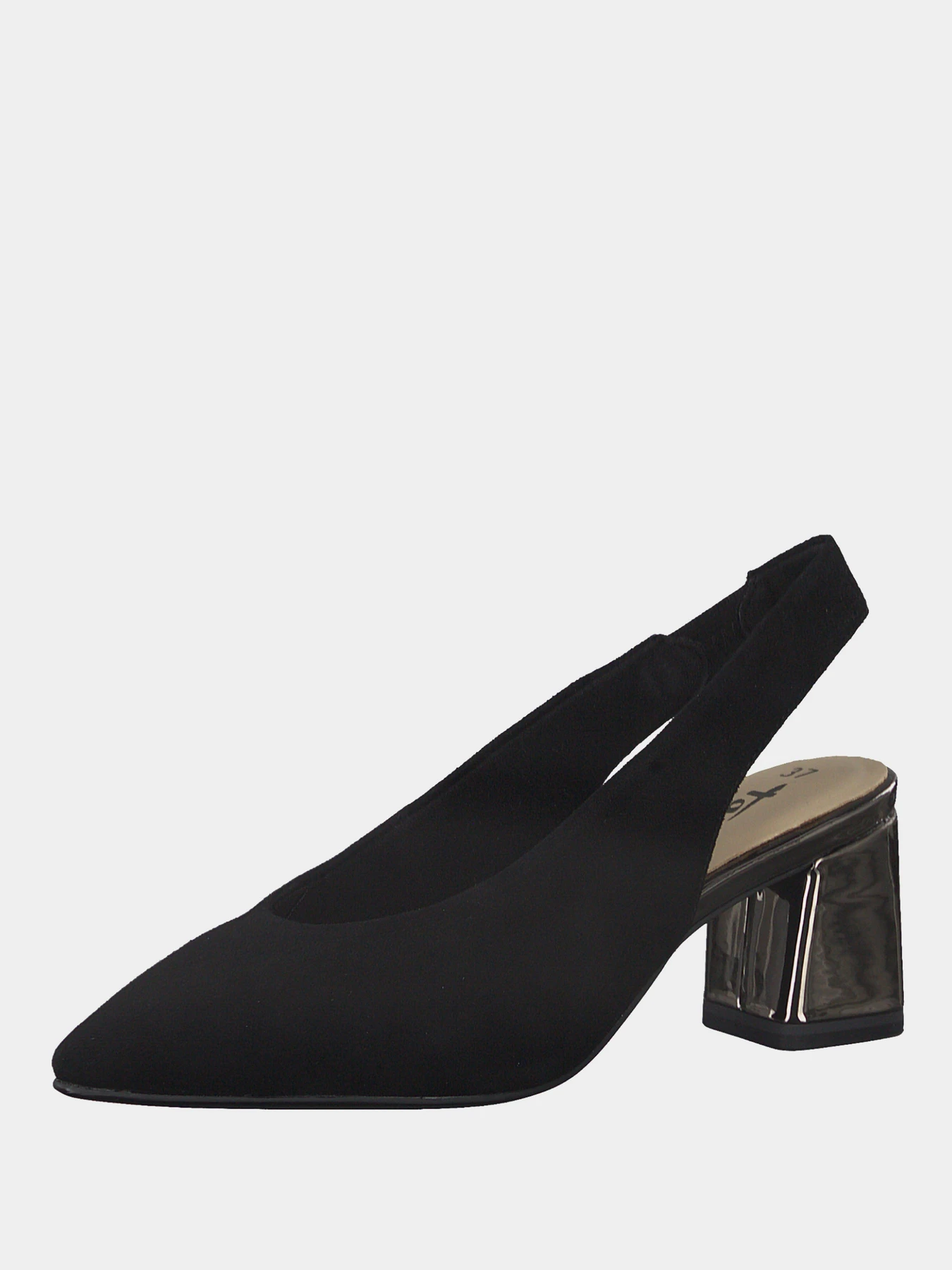 Босоножки Tamaris модель 1-1-29619-26 027 BLK SUEDE/GALV Фото