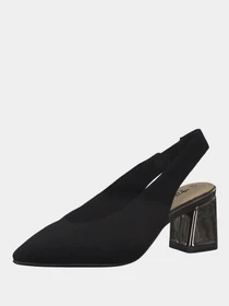 Босоножки Tamaris модель 1-1-29619-26 027 BLK SUEDE/GALV Фото