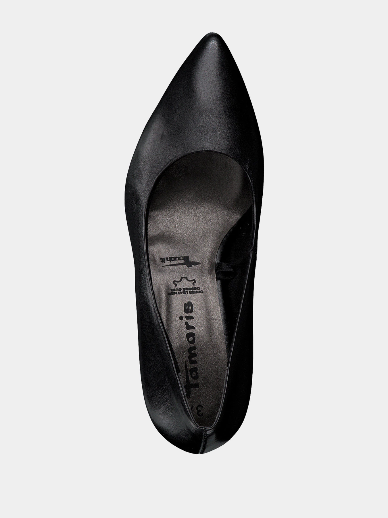 Туфли и лоферы Tamaris модель 1-1-22434-26 003 BLACK LEATHER Туфли и лоферы Tamaris модель 1-1-22434-26 003 BLACK LEATHER Фото