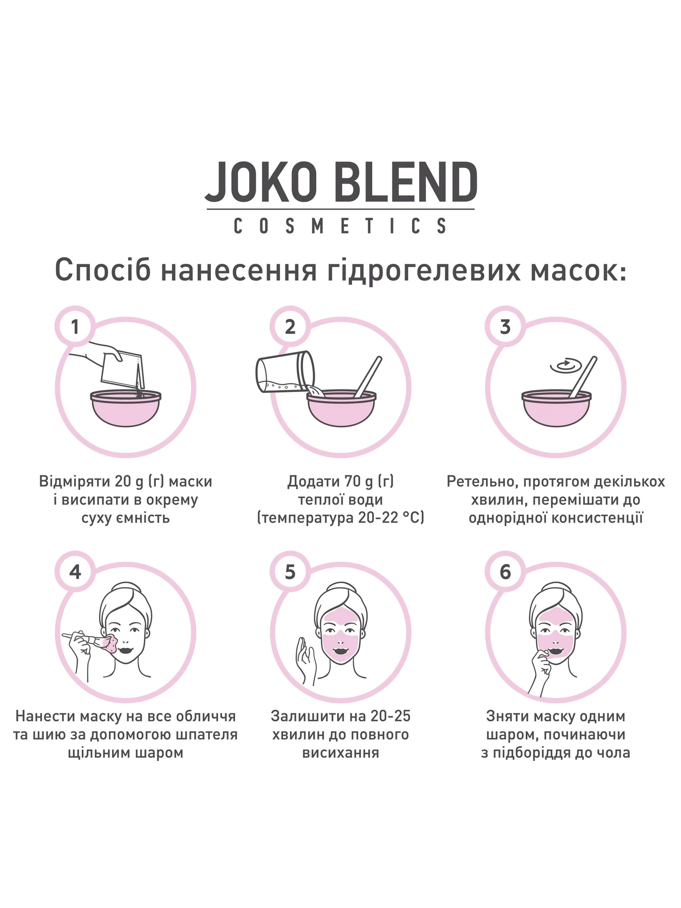 Маска гідрогелева Joko Blend модель 834238 Маска гідрогелева Joko Blend модель 834238 Фото