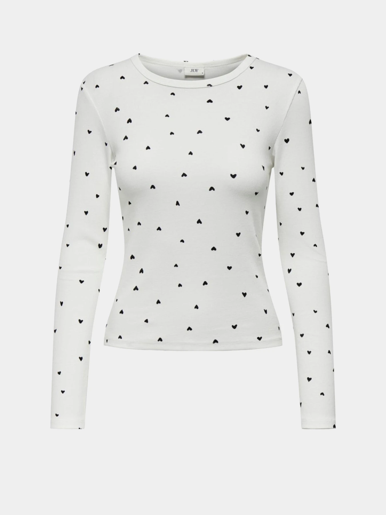 Худи и свитшоты JDY модель 15336794_Cloud Dancer BLACK HEARTS Худи и свитшоты JDY модель 15336794_Cloud Dancer BLACK HEARTS Фото