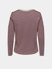 Худи и свитшоты JDY PISA L/S PRINT TOP JRS DIA модель 15359938_Cloud Dancer WINDSOR WINE Фото