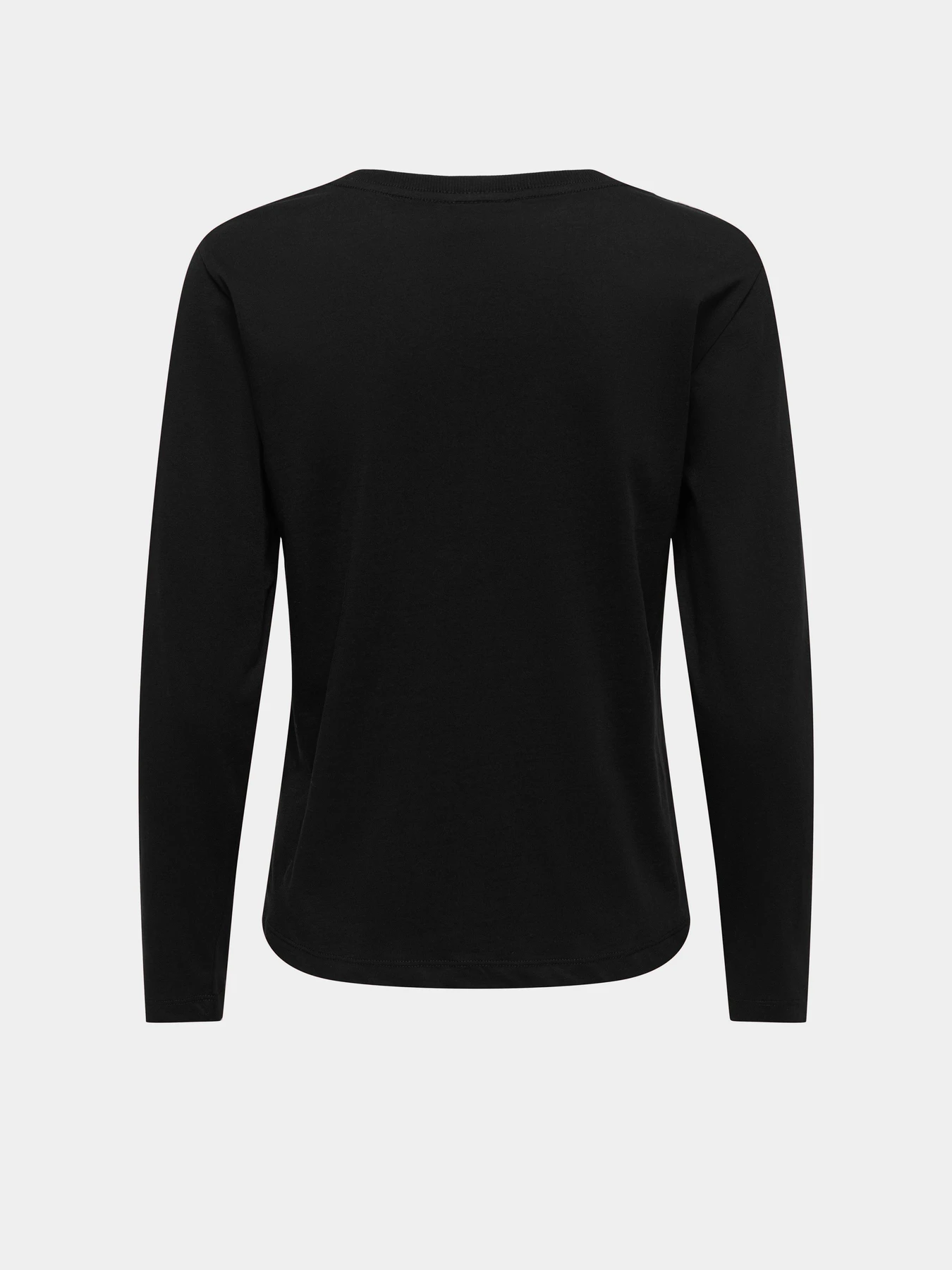Худи и свитшоты JDY REX L/S V NECK TOP JRS модель 15379075_Black Фото