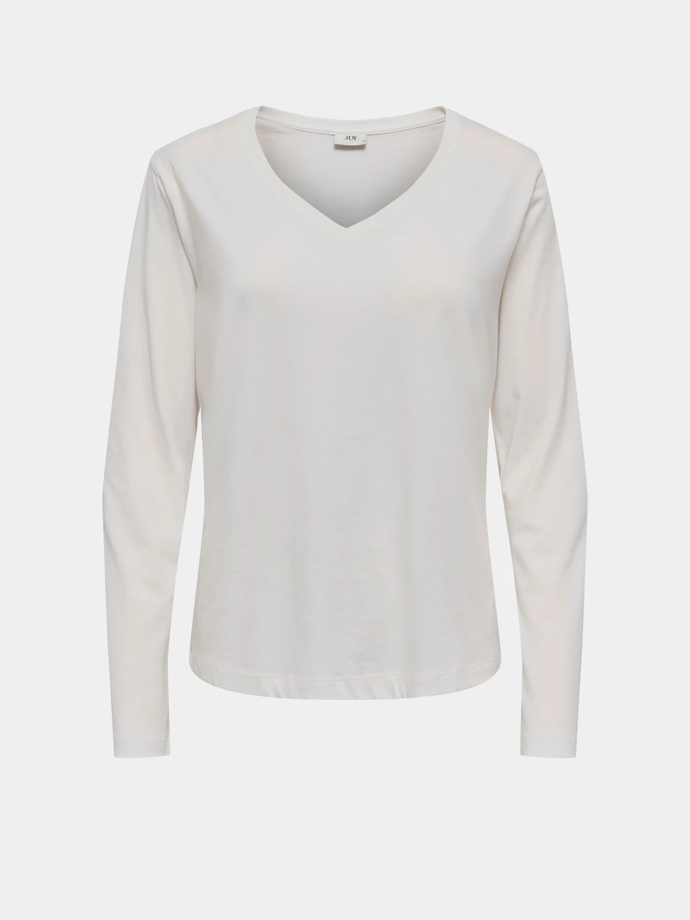 Худи и свитшоты JDY REX L/S V NECK TOP JRS модель 15379075_Cloud Dancer Фото