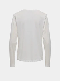 Худи и свитшоты JDY REX L/S V NECK TOP JRS модель 15379075_Cloud Dancer Фото