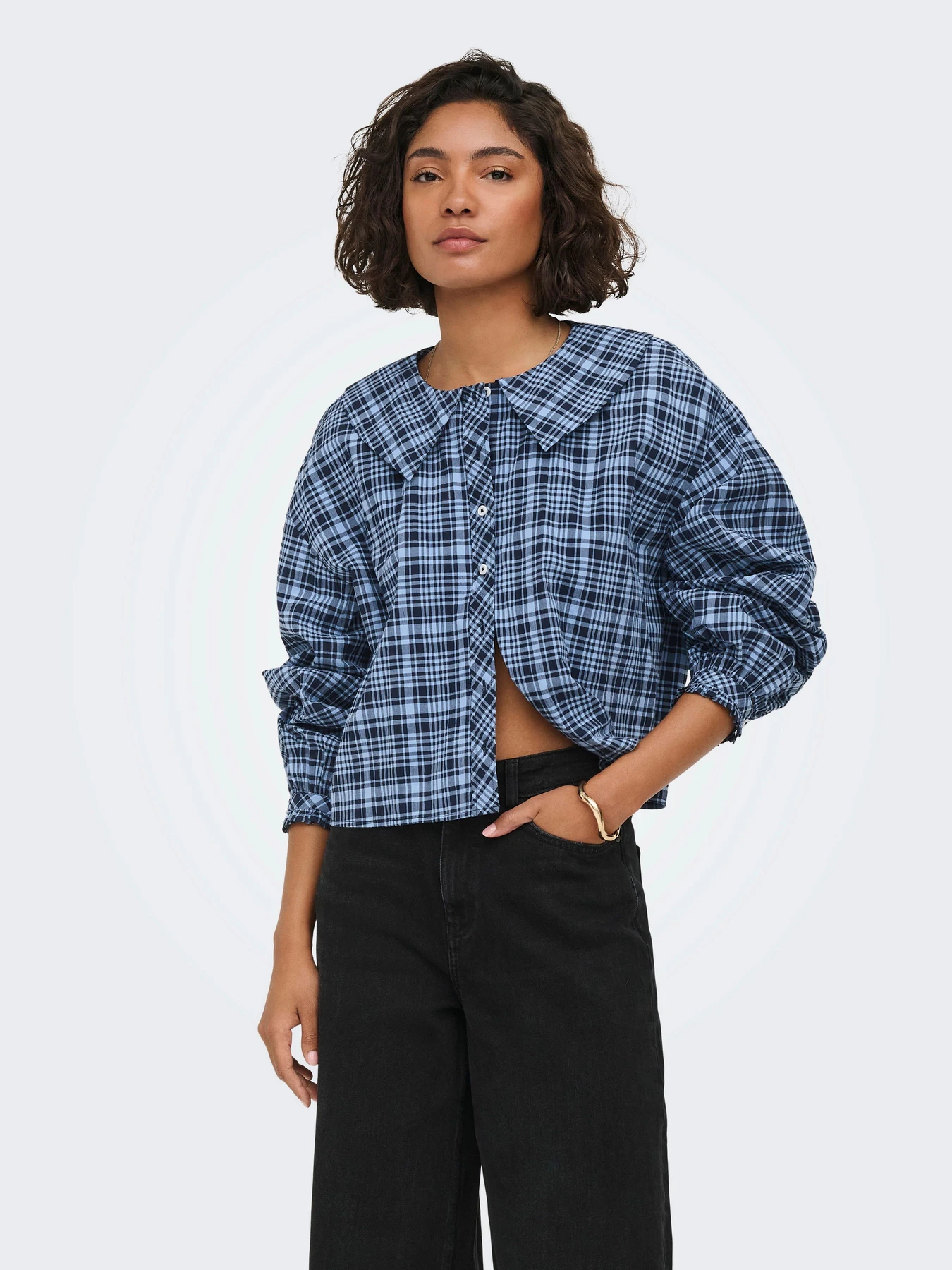 Рубашки JDY ALICIA L/S SHIRT WVN модель 15380520_Night Sky EBB AND FLOWER Рубашки JDY ALICIA L/S SHIRT WVN модель 15380520_Night Sky EBB AND FLOWER Фото