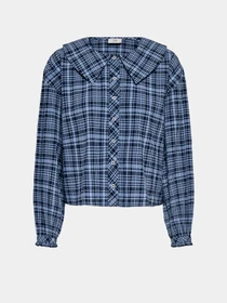 Рубашки JDY ALICIA L/S SHIRT WVN модель 15380520_Night Sky EBB AND FLOWER Фото