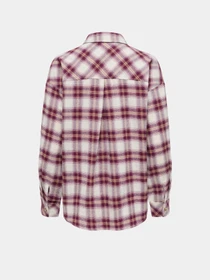 Рубашки JDY MAUVE L/S CHECK LOOSE SHIRT модель 15376549_Whitecap Gray WINDSOR WINE Фото