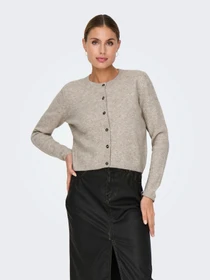 Свитеры и кардиганы JDY CHLOE L/S CARDIGAN KNT модель 15330581_Turtledove MELANGE Фото