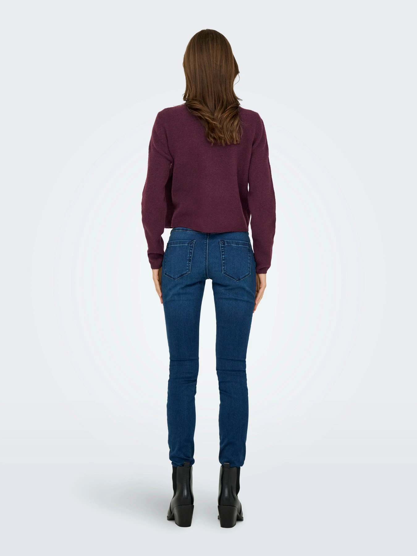 Свитеры и кардиганы JDY CHLOE L/S CARDIGAN KNT модель 15330581_Winetasting MELANGE Фото