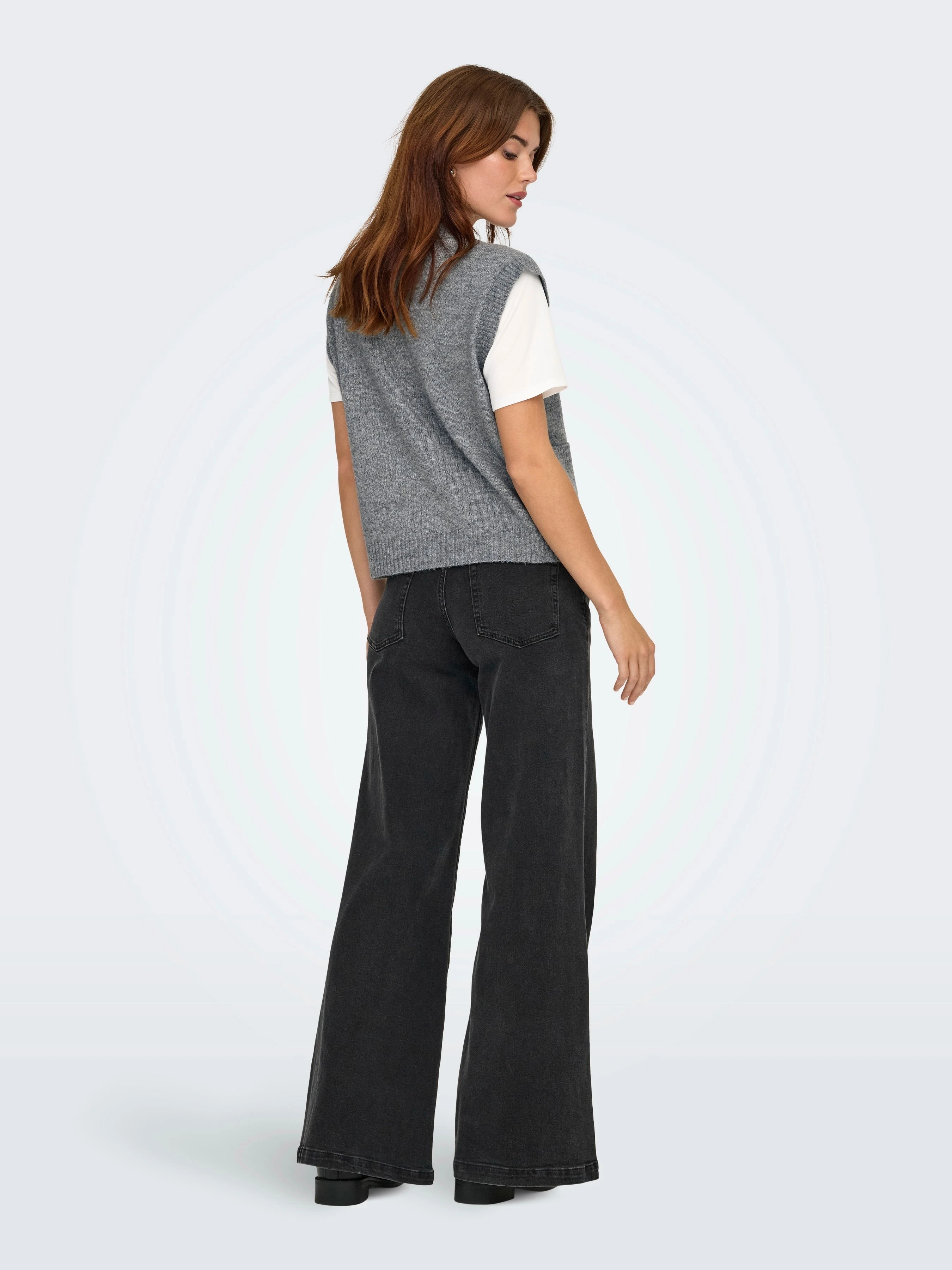 Жіночий Жилет JDY SUPER S/L V-NECK VEST KNT фото 3