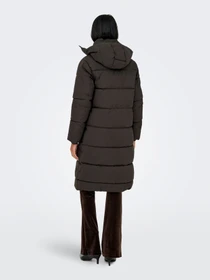 Куртки и дубленки JDY MAJA LONG PADDED JACKET OTW модель 15341701_Chocolate Torte DTM JDY LI Фото