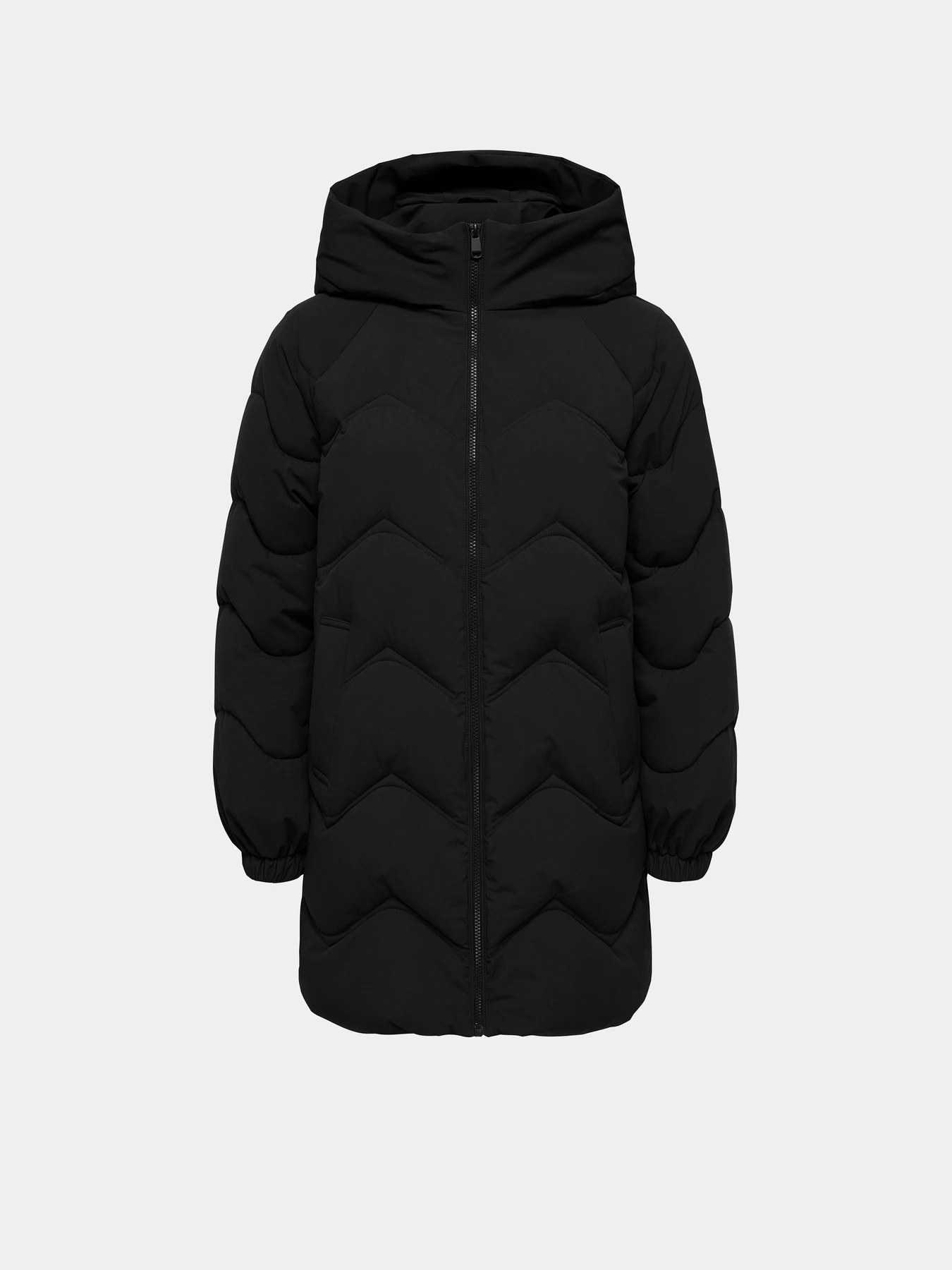Куртки и дубленки JDY POWER LONG HOOD PUFFER OTW модель 15376542_Black Куртки и дубленки JDY POWER LONG HOOD PUFFER OTW модель 15376542_Black Фото