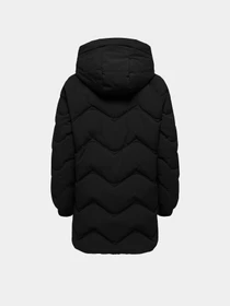 Куртки и дубленки JDY POWER LONG HOOD PUFFER OTW модель 15376542_Black Фото