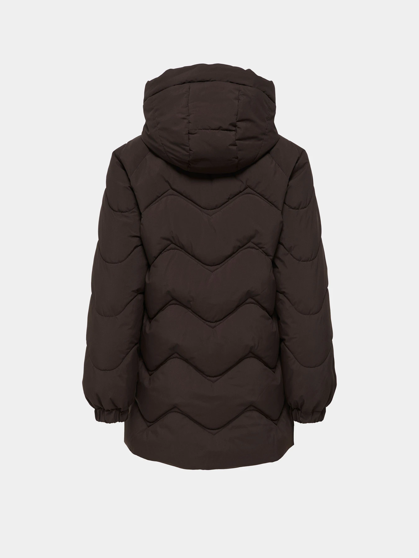 Куртки и дубленки JDY POWER LONG HOOD PUFFER OTW модель 15376542_Chocolate Torte Куртки и дубленки JDY POWER LONG HOOD PUFFER OTW модель 15376542_Chocolate Torte Фото