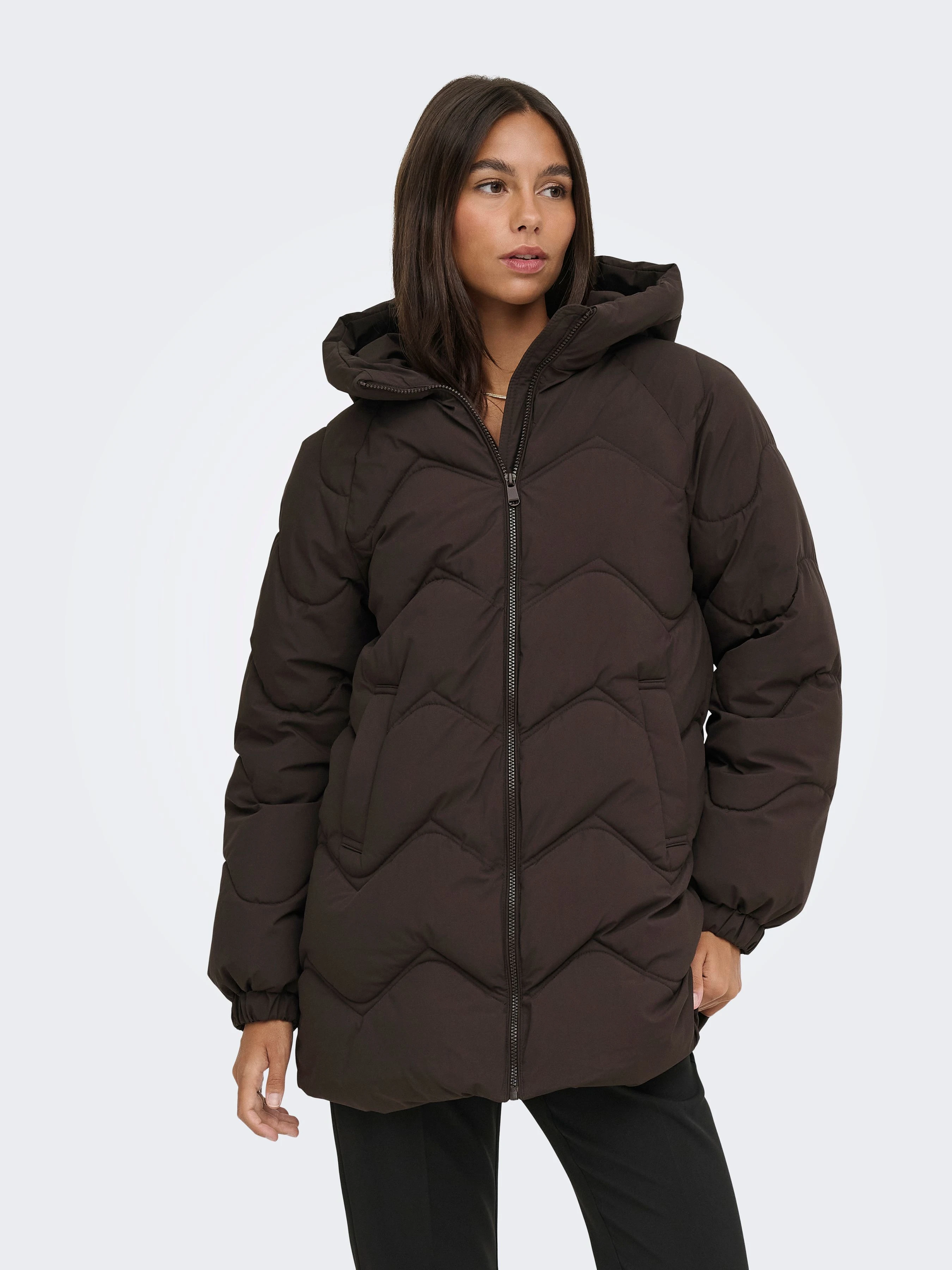 Жіноча Зимова куртка JDY POWER LONG HOOD PUFFER OTW фото 3