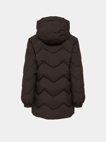 Куртки и дубленки JDY POWER LONG HOOD PUFFER OTW модель 15376542_Chocolate Torte Фото